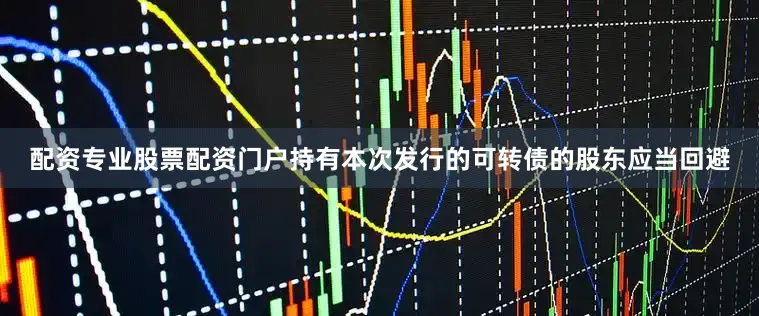 配资专业股票配资门户持有本次发行的可转债的股东应当回避